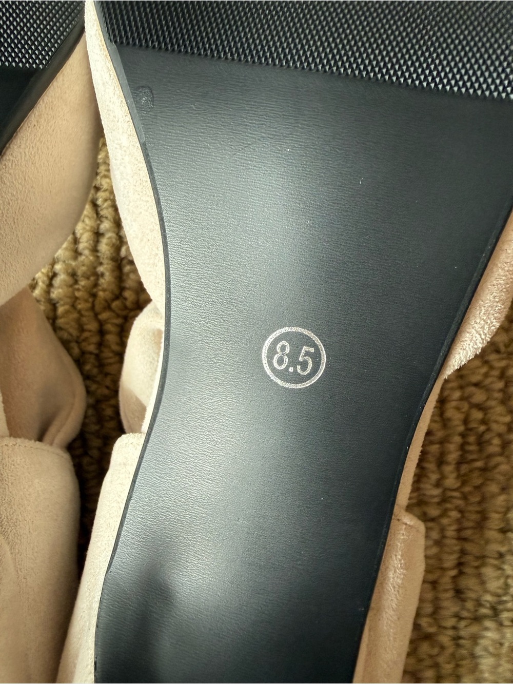 Pointed-Toe 2.4 Inch Suede Pumps - Picture 9 of 11